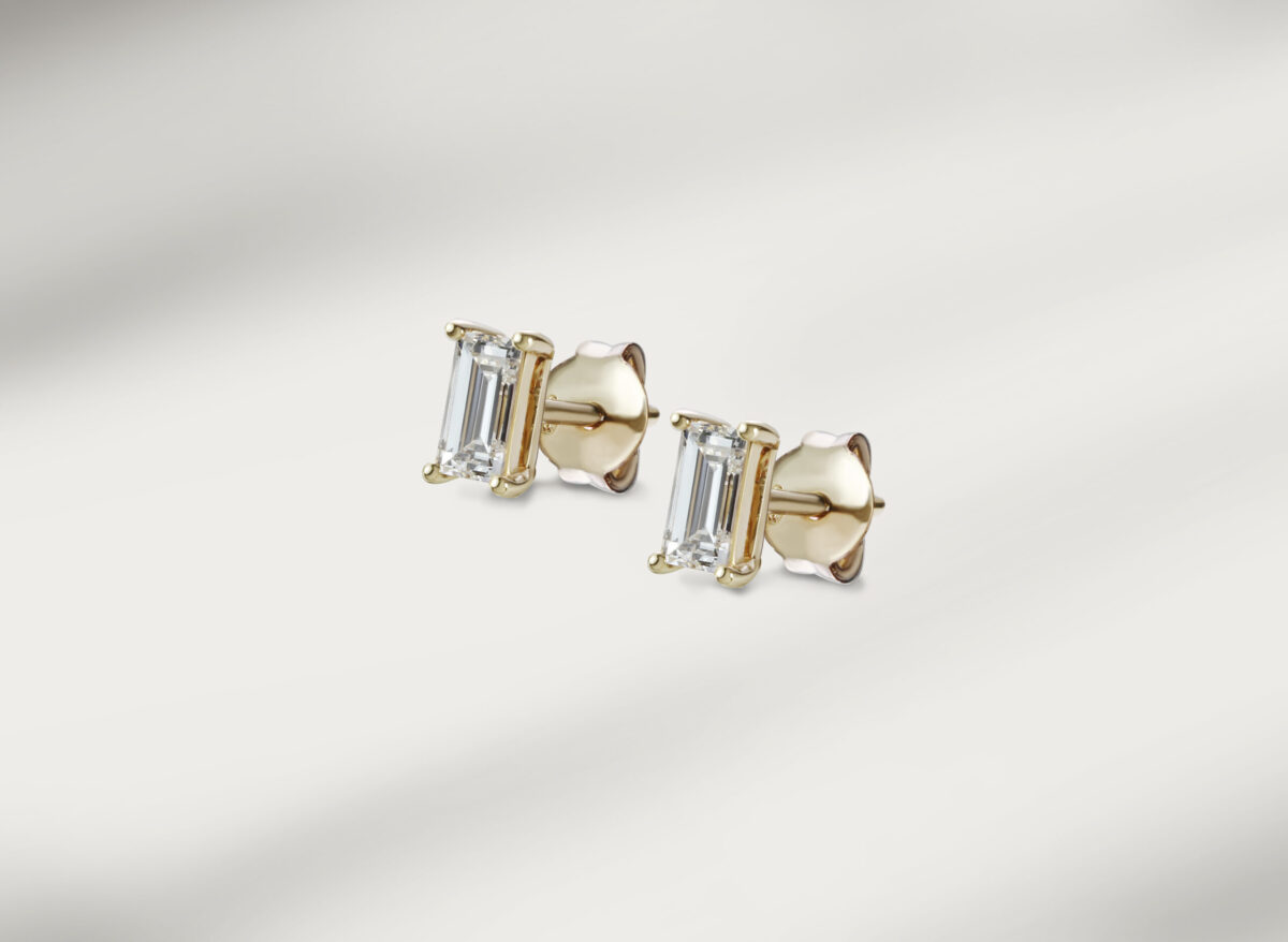 moissanite earrings