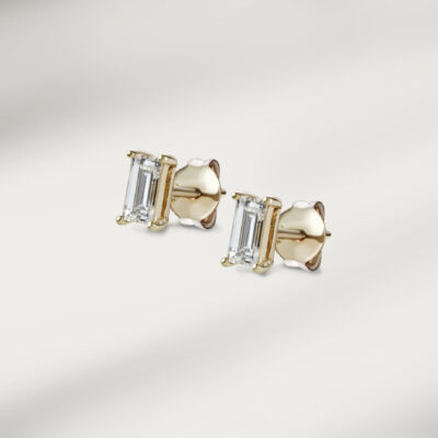 moissanite earrings