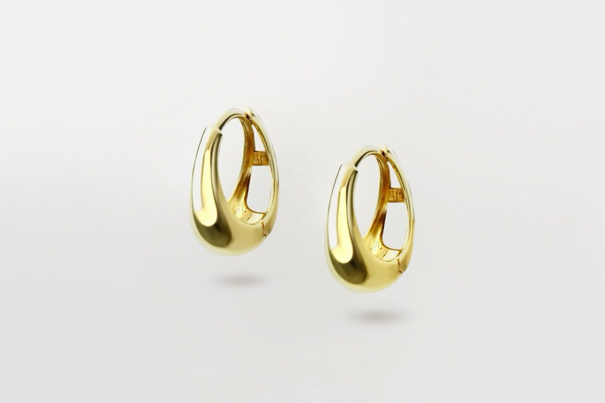 gold filled hoops