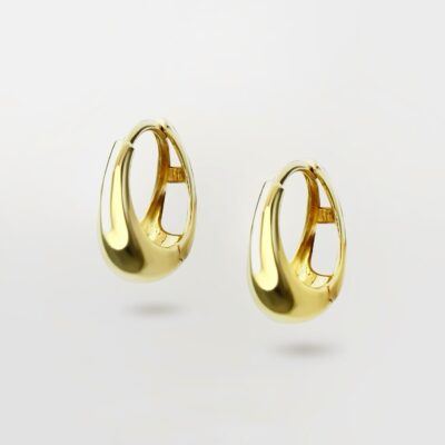 gold filled hoops