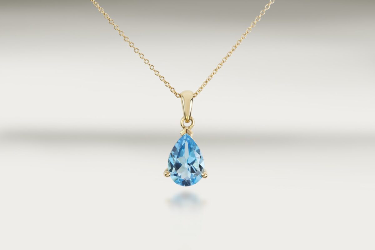 topaz necklace